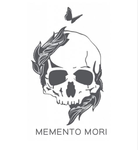 Mm Tattoo, Tatuaje Studio Ghibli, Memento Mori Tattoo, Momento Mori, Dark Art Tattoo, Tattoo Art Drawings, Dope Tattoos, Tattoo Design Drawings, Memento Mori