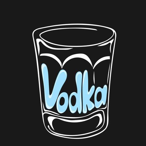 Vodka Drawing, Shot Glass Drawing, Custom Beer Pong Tables, Vodka Water, Boyfriend Anniversary, Vodka Shots, Beer Pong Tables, Water Drawing, Titos Vodka