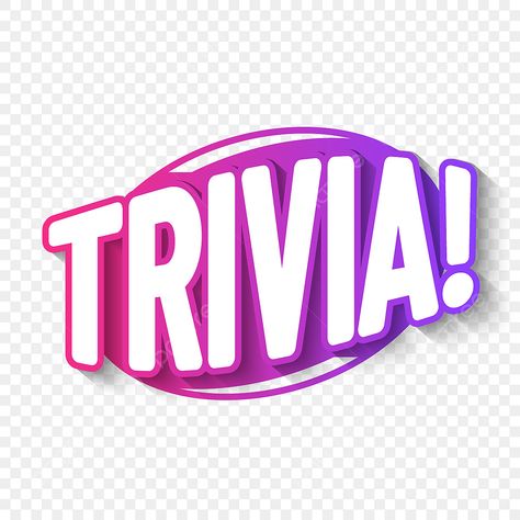 Trivia Flyer Design, Trivia Icon, Trivia Design, Trivia Background, Trivia Poster, Trivia Night Flyer, Banner Png, Trivia Night, Poster Banner