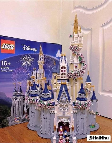 Lego Decor Aesthetic, Lego Sets Aesthetic, Cute Lego Sets, Legos Aesthetic, Lego Aesthetic, Big Lego Sets, Disney Lego, Best Lego Sets, Harry Potter Hogwarts Castle