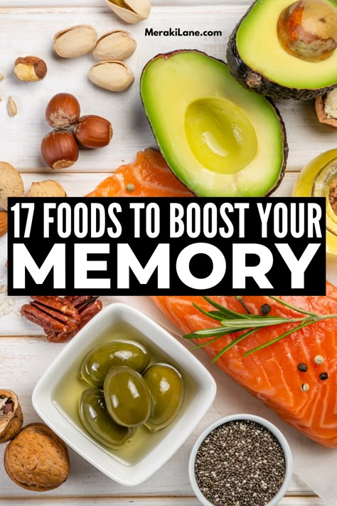 Foods For Memory, The Mind Diet, Food For Memory, Foods For Brain, Cognitive Exercises, Good Brain Food, Brain Healthy Foods, Brain Foods, Brain Boosting Foods