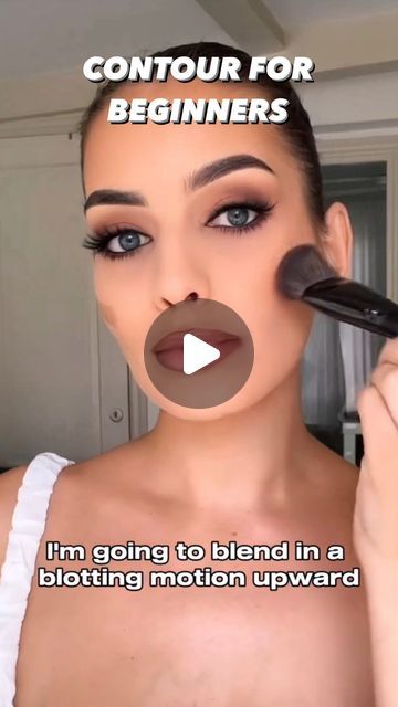 Contour For Beginners, Contour Tips, Bronze Makeup Look, Contouring For Beginners, Contour Tutorial, Contour Makeup Tutorial, Makeup Tutorial For Beginners, Makeup Tips For Beginners, Makeup Transformation