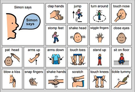 5 Therapeutic Benefits of Playing "Simon Says" | Emerge Pediatric Therapy - Durham, NC Simon Says Game, Irregular Past Tense Verbs, Feelings Book, Speech Therapy Games, Core Vocabulary, Self Contained Classroom, Improve Communication Skills, Therapy Games, Learning English For Kids