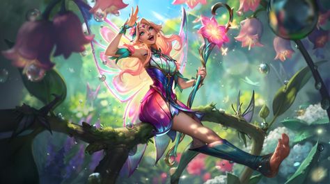 ArtStation - Faerie Court Lux Splash Art Faerie Court, Soul Fighter, Lux Skins, 4k Wallpaper Download, Legend Images, Lol Champions, Splash Art, Keys Art, Lol League Of Legends