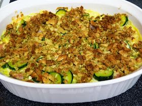 Fantastic Family Favorites: Summer Zucchini Casserole with Ham Casserole With Ham, Leftover Easter Ham, Mushroom Casserole, Easter Ham, Summer Zucchini, Zucchini Casserole, Summer Tomato, Leftover Ham, Summer Squash