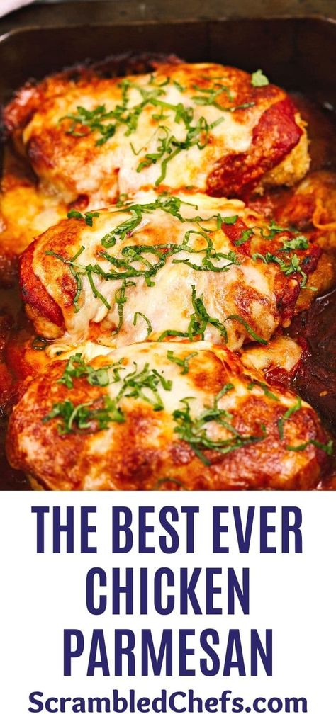 Chicken Parmasean Chicken, Chicken Parmesan Subs, Chicken Parmesan Sauce Recipe, Homemade Chicken Parm, Unbreaded Chicken Parmesan, Parmasean Chicken Recipe, Chicken Parmagania Recipe, Fried Chicken Parmesan Recipe, Chicken Parmo Recipe