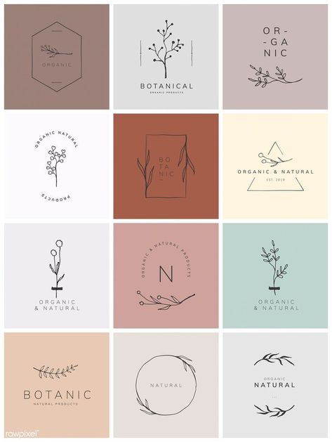 Christian Logos Design, Minimal Logo Design Inspiration Branding, Logo And Branding Design, Organic Products Packaging, Colour Logo Design, Contemporary Branding Design, Botanical Branding, Logo Design Drawing, Organic Graphic Design