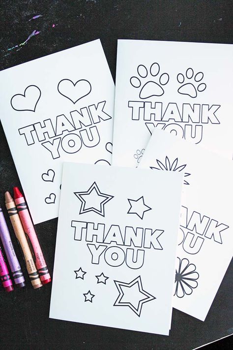 Free Printable Thank You Cards for Kids to Color & Send American ExpressDinersDiscoverlogo-jcblogo-mastercardPayPalSelzVisa Thank You Card From Students, Thank You Cards For Community Helpers, Editable Thank You Cards Free Printable, Thank You Card Kindergarten, Community Helper Thank You Cards, Free Printable Thank You Notes, Veterans Day Thank You Cards From Kids, Thank You For Your Service Cards, Thank You Notes For Teachers From Kids