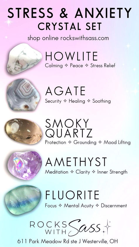 Crystals For Calmness, Crystals For Acceptance, Crystals For Overwhelm, Crystals For Mental Clarity, Crystals For Peace And Calm, Best Crystals To Wear Daily, Healing Stones And Crystals Meanings, Crystals And Meanings, Crystals For Clarity