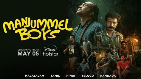 Manjummel Boys | Official Trailer | Streaming May 5 | #DisneyPlusHotstar Check more at https://cherumbu.com/multimedia/manjummel-boys-official-trailer-streaming-may-5-disneyplushotstar-cherumbu-news/ Manjummel Boys, Boys Posters, Cinema Posters, Disney Plus, Official Trailer, May 5, Boy Names, Art Journal, Desi