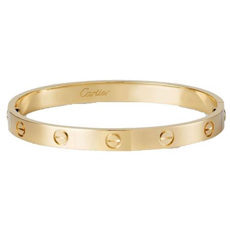 Cartier Bangle, Bracelet Cartier, Cartier Gold, Jewerly Bracelets, Trendy Jewerly, Cartier Bracelet, Yellow Gold Bangle, Bracelet Love, The Bangles