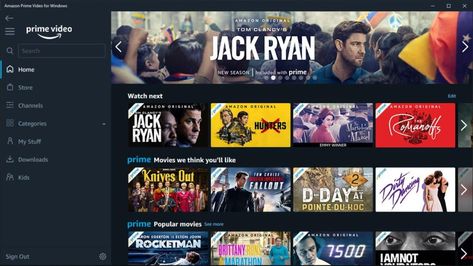 Rather than accessing Prime Video through your browser, there's now a dedicated app offering all the features and adds offline viewing. Free Amazon Prime, Amazon Prime Shows, Prime Movies, Ebook Promotion, App Pictures, Amazon Video, Battle Royal, Media Company, Video Services