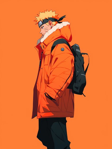 Featured Midjourney Art curated by ThetaCursed, License: CC BY-NC 4.0 Jacket Anime Reference, Naruto Jacket, Anime Streetwear Art, Naruto Fashion, Naruto Outfits, Gaming Pfp, Destiny Quotes, Jacket Drawing, Adventure Time Characters