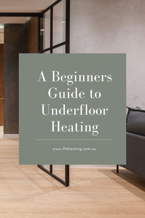 Underfloor heating works by distributing heat beneath the finished floor. Heat is monitored and controlled by intelligent thermostats to maintain a consistent temperature throughout the home or individual zones. Underfloor heating is a great solution for areas such as the kitchen or bathroom that require a higher level of humidity.There are two types of underfloor heating systems: electric and hydronic floor heating. Each system has its own advantages and disadvantages. Floor Heating Systems Water, Electric Heated Floors, Electric Floor Heating System, Bathroom Heated Floors, Underfloor Heating Flooring, House Heating Systems, Installing Heated Floors, Sunroom Flooring, Heated Bathroom Floor