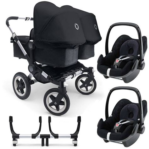 Bugaboo Donkey Twin 3-1 - http://www.austree.com.au/ads/baby-children/prams-strollers/bugaboo-donkey-twin-31/13200/ Bugaboo Twin Strollers, Twin Baby Products, Twin Baby Strollers, Twin Prams, Bugaboo Donkey Twin, Stroller Hacks, Double Baby Strollers, Disney Stroller, Quinny Stroller