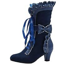 Kawaii Boots, Steampunk Boots, Lace High Heels, Victorian Boots, Mid Heel Boots, Dr Shoes, Bow Boots, Ladies Clothes, Black Heel Boots