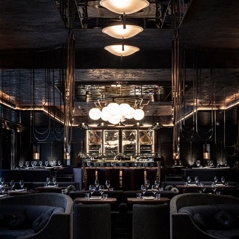 Dezeen's top 10 interior design trends of 2019 Bar Restaurant Design, Small Restaurant Design, Architecture Restaurant, Plywood Interior, Concrete Light, Design Café, Wood Parquet, Timber Structure, Australian Architecture