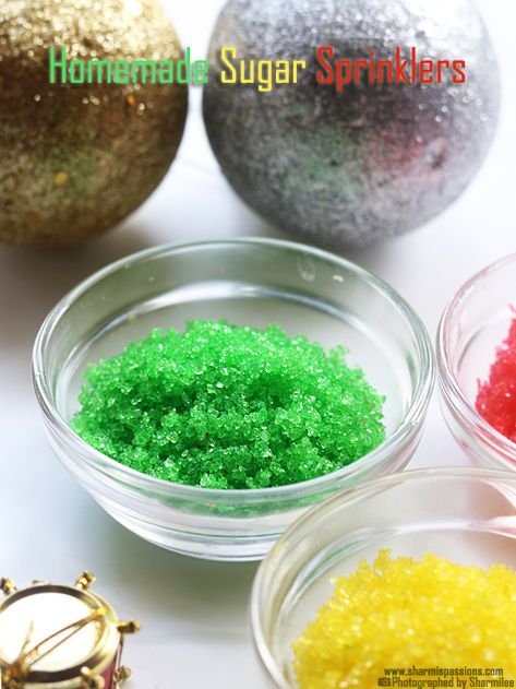 How to make sugar sprinkles at home - Homemade Colored Sugar Sprinkles How To Color Sugar For Sprinkles, Colored Sugar Diy, Make Your Own Sprinkles, Sugar Cookies With Sprinkles On Top, How To Make Sprinkles, Edible Glitter Sugar, Sugar Cookies With Sprinkles, Diy Sprinkles, How To Make Orange