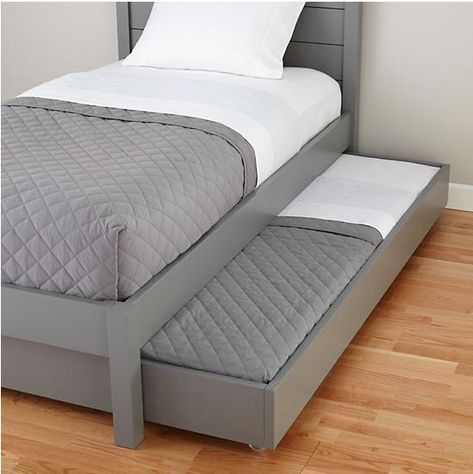 Boys Bed, Trundle Beds, Trundle Mattress, Murphy Bed Ikea, Murphy Bed Ideas, Bed Grey, Murphy Bed Plans, Bedroom Couch, Grey Paint