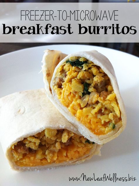 Breakfast Burritos Freezer, Burritos Freezer, The Family Freezer, Microwave Breakfast, Family Freezer, Freezer Breakfast Burritos, Breakfast Burrito, Clean Eating Breakfast, Freezer Breakfast