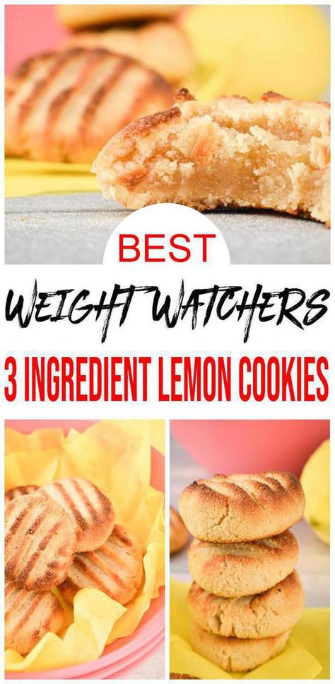 Check out these 3 ingredient Weight Watchers lemon cookies. Great Weight Watchers desserts, Weight Watchers snacks, Weight Watchers breakfast cookie. Perfect WW Christmas cookies, New Years, Valentines day food w/ smartpoints. #ww #cookies Recipes With Lemons Healthy, Weight Watchers Lemon Truffles, 3 Ingredient Lemon Cookies, Ww Lemon Truffles, Low Carb Lemon Cookies, Low Calorie Lemon Cookies, Healthy Lemon Cookies Recipes, Lemon Snacks Healthy, Low Ingredient Baking