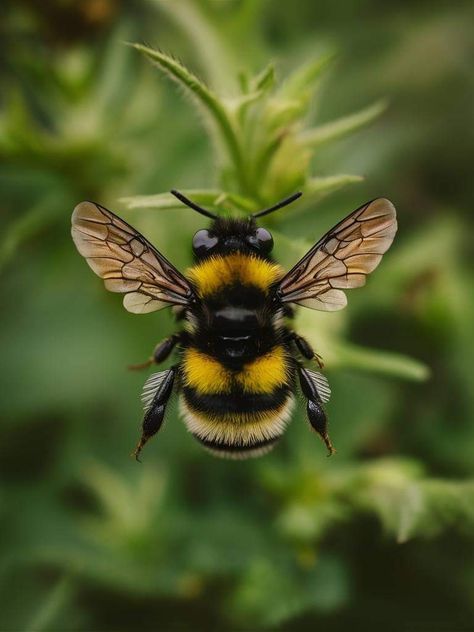 Bumble Bee Pictures, Bumblebee Photography, Bumble Bee Painting, Bee Pictures, I Love Bees, Bee Photo, Bees And Wasps, Florida City, Bee Garden