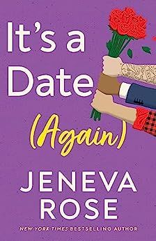 It's a Date - Again Jeneva Rose, The Third Man, Book Challenge, Rose A, Dating Again, He Loves Me, Contemporary Romances, Romantic Comedy, Book Print