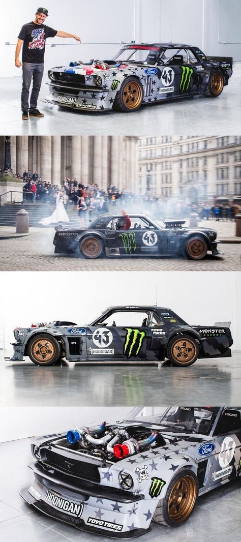 Ken Block Mustang, Ken Blocks, Carros Lamborghini, Car For Teens, Ken Block, Car Wheels Rims, Track Car, Mustang Cars, Sweet Cars