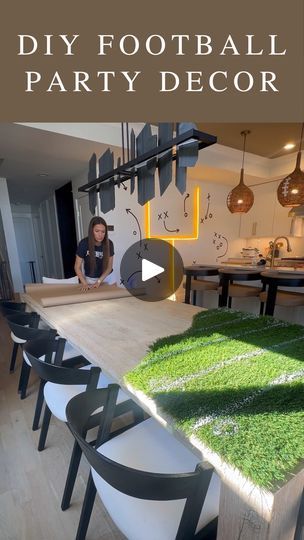 41K views · 112 reactions | Gigi’s been flowing with ideas lately, the pendants!? Wild. Also we had so many cute finds for the party! I linked everything i used in the link in my bio! | the_avantgarde_ | logan feece · NFL on Fox Madden Party Ideas, Diy Football Party, Tailgate Party Decorations, Gator Party, Football Party Ideas, Lion Birthday Party, Nfl Party, Superbowl Party Decorations, Football First Birthday