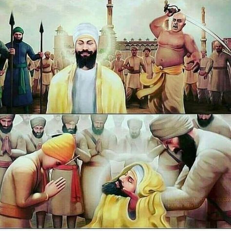 Guru Tegh Bahadur Sahib ji Guru Tegh Bahadur Ji Shahidi Diwas, Guru Tegh Bahadur Ji, Sikhism Beliefs, Guru Tegh Bahadur, Baba Deep Singh Ji, Guru Nanak Photo, Guru Granth Sahib Quotes, Guru Nanak Ji, All God Images