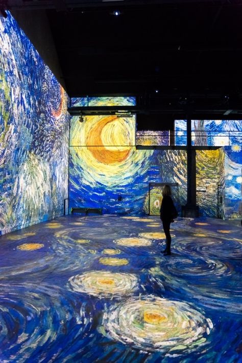 Culturespaces Presents New Van Gogh Exhibit at the Atelier des Lumières متحف فني, Amsterdam Trip, Art Presentation, Van Gogh Exhibition, Arte Van Gogh, Impressionist Artists, Van Gogh Museum, Art Exhibit, Van Gogh Paintings