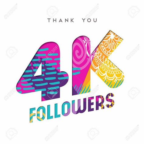 4000 Followers, Number Illustration, Insta Goals, Goal Celebration, Flower Background Iphone, Instagram Symbols, Instagram Advertising, Instagram Background, Social Media Services