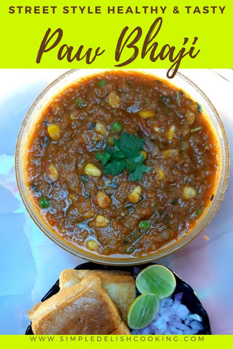 Easy to make Healthy & Tasty Vegetarian Recipie . Try it & You will make it again & again to your family . Pav Baji, Paw Bhaji, Masala Pav, Pav Bhaji Recipe, Bhaji Recipe, Pav Bhaji, Tasty Healthy, Vegetarian Recipes Easy, Recipes Easy