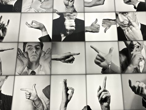 Bruno Munari - I Gesti - Gestures Italian Hand Gestures, Duane Michals, Emotional Detachment, Dorm Room Posters, Peter Beard, Hand Gesture, Italian Words, Rene Magritte, Man Ray