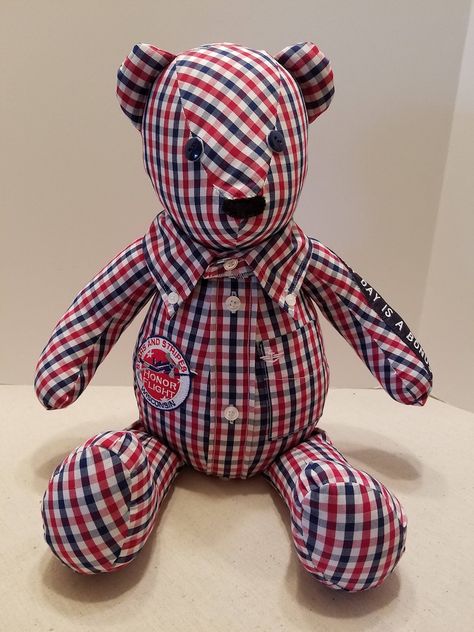 Teddy bear sewing pattern