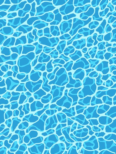 A digital painting of a swimming pool Pool Water Illustration, Pool Painting Art, Pool Water Drawing, Pool Art Painting, How To Paint Pool Water, How To Draw Pool Water, Pool Illustration Art, Pool Water Painting, Water Pattern Illustration