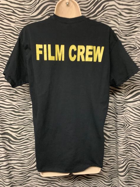 Film Crew Tshirt, Crew Tshirt Design, Crew Shirt Design, Film Crew, Letter T, Movie T Shirts, Crew Shirt, Costume Design, Summer 2024