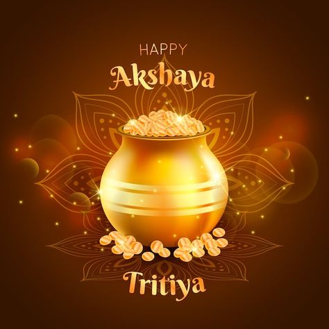 Happy celebration akshaya tritiya day Fr... | Free Vector #Freepik #freevector #akshaya-tritiya #indian-illustration #indian-traditional #indian-culture Happy Akshaya Tritiya Images, Happy Akshaya Tritiya, Akshay Tritiya, Happy Dusshera, Romantic Good Morning Quotes, Bengali New Year, Happy Birthday Sis, Dancing Ganesha, Akshaya Tritiya