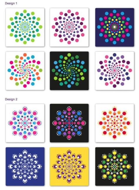 Dot Painting Mandala, Dot Painting Tools, Painting Mandala, Mandala Painted Rocks, Art Pierre, Mandala Rock Art, Mandala Stencils, Design Mandala, Mandala Art Lesson