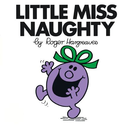 Little Miss Naughty by Roger Hargreaves from the Mr. Men and Little Miss book series Roger Hargreaves, Little Miss Characters, Mr Men Little Miss, Little Miss Sunshine, Mr Men, Reading Levels, Postage Stamp, Little Miss, Children’s Books