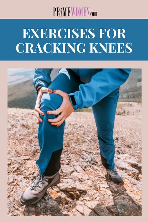 Cracking Knees, Knee Pain Remedies, Core Exercises For Women, Knee Pain Remedy, Ligaments And Tendons, Wellness Apps, Deep Squat, Thigh Muscles, Reduce Tension