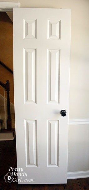 How To Repaint Doors, Paint Doors Interior Ideas, Painting 6 Panel Interior Doors, Repaint Interior Doors, How To Paint 6 Panel Interior Doors, How To Repaint Interior Doors, Best Way To Paint Doors, Repainting Interior Doors, How To Paint Doors