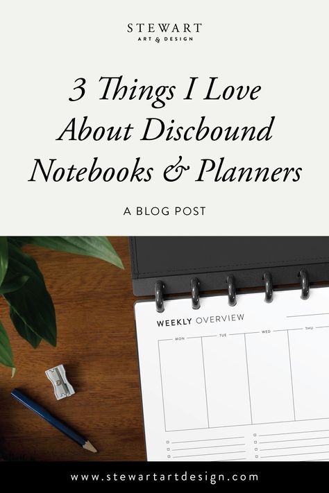 Discbound Notebook, Planning System, Discbound Planner, Planner Setup, Perfect Planner, Diy Planner, Things I Love, Notebook Planner, 3 Things