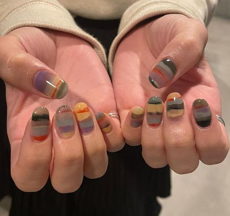 Funky Nail Ideas Acrylic, Messy Nails, Self Nail, Nail Piercing, Hippie Nails, Nail Jewelry, Nail Art Ideas, Minimalist Nails, Dream Nails