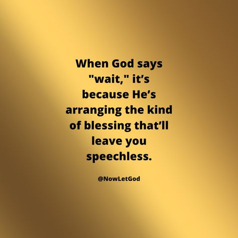 Ever been in a rush and God says, "Hold on"? Trust that He’s preparing something so extraordinary, it’ll leave you speechless. Waiting on God isn’t wasted time—it’s preparation for a blessing you can’t even imagine. #DivineTiming #FaithAndPatience #GodsPlan #TrustInHim #UnseenBlessings #GenZFaith #LetGoLetGod Husband Qualities, Jesus Verses, God Motivation, Written Quotes, God's Perfect Timing, Bible Sayings, God Centered, Personal Thoughts, God's Timing