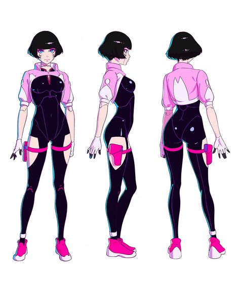 Ilya Kuvshinov Cyberpunk, Pose For Character Design, Cyberpunk Character Designs, Cyberpunk Character Ideas, Cyberpunk Girl Character Design, Kuvshinov Ilya Art, Cyberpunk 2077 Character Design, Cyberpunk Design Character Concept, Sasha Cyberpunk Edgerunners