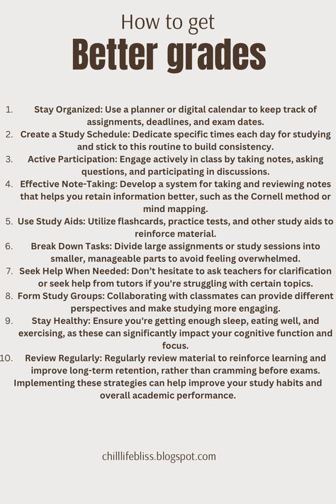 How To Get Higher Grades Student, Tips To Be A Good Student, Planning For Future, How To Be A Straight A Student Tips, Transes Notes Format, Best Study Methods High Schools, How To Get Higher Grades, How To Get Grades Up Fast, How To Study For Midterms