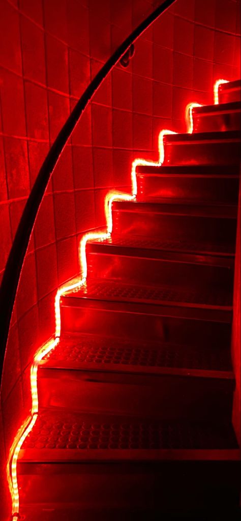 Red neon lights wallpaper Neon Red Aesthetic Dark, Neon Red Astethic, Aethstetic Red Wallpaper, Light Red Background Aesthetic, Red Neon Lights Aesthetic, Red Neon Aesthetic Wallpaper, Neon Vibes Aesthetic, Neon Red Background, Red Led Lights Aesthetic