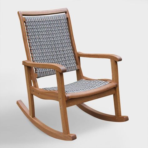 11 Best Outdoor Rocking Chairs - Outdoor Rockers For Your Porch Outdoor Wicker Rocking Chairs, Affordable Outdoor Furniture, Resin Patio, Wicker Rocking Chair, Outdoor Furniture Chairs, Wood Rocking Chair, Patio Rocking Chairs, Chair Makeover, Outdoor Rocking Chairs