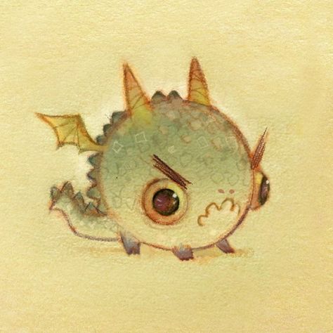 tiny dragons Adorable Doodles, Dragon Drawings, Cute Dragon Drawing, Tiny Dragon, Little Dragon, Cute Dragons, Dragon Drawing, Baby Dragon, Cute Monsters